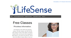Desktop Screenshot of lifesenseclasses.org